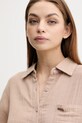 Melissa Odabash rochie din bumbac maro MO.SARA