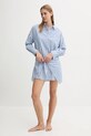 Melissa Odabash vestito in cotone MO.SARA blu SS25