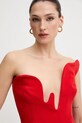Bardot sukienka ROSALYN czerwony 59733DB