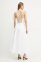 Îmbrăcăminte Bardot rochie din bumbac ESTIE 59786DB alb