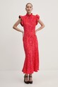 Never Fully Dressed vestito NFDDR1901 rosso