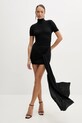 Îmbrăcăminte La Mania rochie din amestec de cașmir ZINA negru