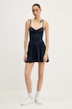 Hollister Co. sukienka KI359.5010.200 granatowy SS25
