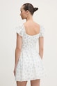 Îmbrăcăminte Hollister Co. rochie din bumbac KI359.5031.104 alb