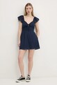 Hollister Co. vestito in cotone KI359.5041.200 blu navy SS25
