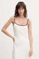 Hollister Co. sukienka lniana beżowy KI359.5049.100