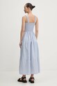 Odzież Hollister Co. sukienka bawełniana KI359.5069.220 niebieski
