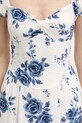 Φόρεμα Hollister Co. KI359.5081.109 λευκό