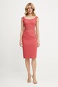 Marciano Guess vestito VITTORIA 5GGK12.7300A rosa SS25