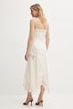 Ρούχα Βαμβακερό φόρεμα Marciano Guess BROOKE 5GGK33.7313A μπεζ