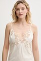Βαμβακερό φόρεμα Marciano Guess BROOKE μπεζ 5GGK33.7313A