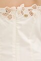 Βαμβακερό φόρεμα Marciano Guess BROOKE 5GGK33.7313A μπεζ