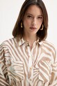 Платье с примесью шелка Marciano Guess ROSIE бежевый 5GGK41.7314A