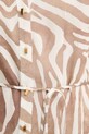 Šaty s prímesou ľanu Marciano Guess GISELLE 5GGK08.7314A