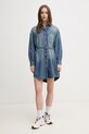 Bavlnené šaty Joop! 30046673 modrá SS25