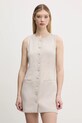 Рокля Abercrombie & Fitch KI159.5575.410 бежов SS25