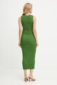 Liu Jo sukienka WA5190.MS55N zielony SS25
