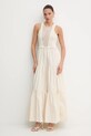 Šaty Liu Jo WA5386.MA44M béžová SS25