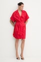 Obleka Liu Jo VA5074.TS330 rdeča SS25