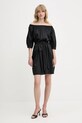 Liu Jo rochie VA5177.TS330 negru SS25