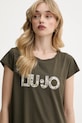 Liu Jo rochie verde VA5194.JS003