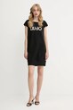 Liu Jo rochie VA5194.JS003 negru SS25