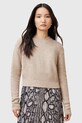 Φόρεμα και μάλλινο πουλόβερ AllSaints DONATELLA W066DC πολύχρωμο SS25