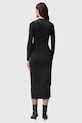 Сукня AllSaints RIVI W007DC чорний