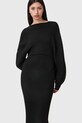 Šaty a sveter AllSaints MINORI W224DC čierna SS25