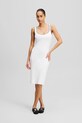 Karl Lagerfeld rochie alb A2W13018