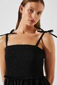 Îmbrăcăminte Karl Lagerfeld rochie din bumbac A2W46009 negru