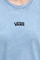 Vans rochie din bumbac VN00046QE2W1 albastru