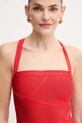 Herve Leger sukienka Josephine czerwony FRI8513807
