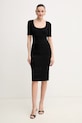 Сукня Herve Leger Marianne MSB8518700 чорний SS25