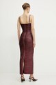 Herve Leger ruha Gemma HFL8503778 burgundia SS25