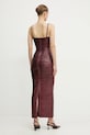 Herve Leger ruha Gemma HFL8503778 burgundia SS25