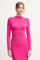 Herve Leger rochie Freya roz HLT8498785