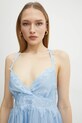Obleka Ermanno Scervino 56TQ029ES3 modra