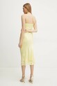 Ermanno Scervino sukienka 56TQ057EL1 żółty SS25