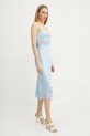 Ermanno Scervino sukienka 56TQ057EL1 niebieski SS25