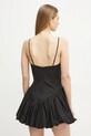 Îmbrăcăminte Bardot rochie din bumbac 59794DB negru