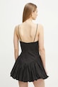 Îmbrăcăminte Bardot rochie din bumbac 59794DB negru