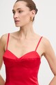 Bardot sukienka czerwony 59817DB