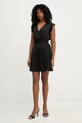 Morgan sukienka kopertowa RWANY RWANY czarny SS26