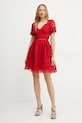 Morgan rochie ROMBRE ROMBRE rosu SS25