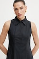 MAX&Co. rochie din bumbac negru 2516221014200