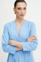 Хлопковое платье MAX&Co. голубой 2516221164200