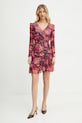 Morgan sukienka RPETAL RPETAL czerwony SS25