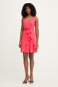 Morgan sukienka kopertowa ROSVAL ROSVAL różowy SS26