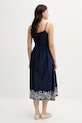 Îmbrăcăminte United Colors of Benetton rochie din bumbac 4KUSDV0B7 bleumarin